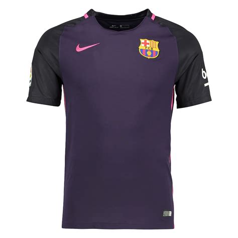 barcelona nike 2016 17 away replica performance jersey purple|The FC Barcelona away kit for 2016/17 will be purple.